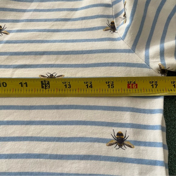 Joules Harbour Bee Print Long Sleeve Tee - Picture 13 of 14